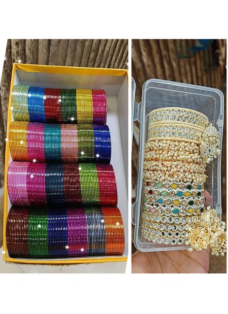 Kum Kum Metal Bangles Combo Box 1